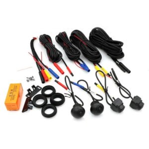 Car Axis India 360° Panoramic Surround View Camera System - AHD 1080p Compatible with Android Player - Front, Rear, Left & Right Cameras