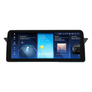 BMW X1 E84 (2009–2015) – CIC / Without Screen 12.5 inch Android Multimedia System | GPS | Wi-Fi | 4G SIM | Bluetooth | A2DP |  Wireless Apple CarPlay & Android Auto | 360° View