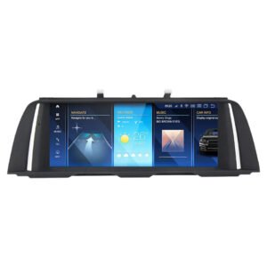 BMW 5 Series F10/F11 (2011–2012) – CIC 10.25 inch Android Multimedia System | GPS | Wi-Fi | 4G SIM | Bluetooth | A2DP |  Wireless Apple CarPlay & Android Auto | 360° View