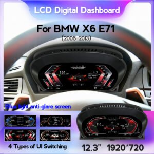 BMW X6 E71 （2006-2013) BMW Digital Instrument Cluster