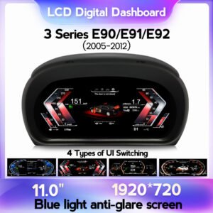 BMW 3 Series E90/E91/E92 （2005-2012) BMW Digital Instrument Cluster