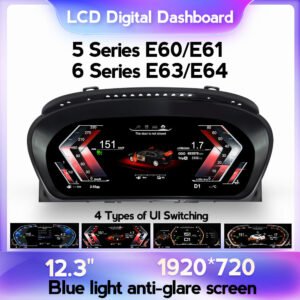 BMW 5 Series / 6 Series E60/E61/E63/E64  (2003-2009) BMW Digital Instrument Cluster