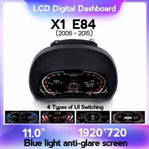 BMW X1 E84（2006-2015） BMW Digital Instrument Cluster