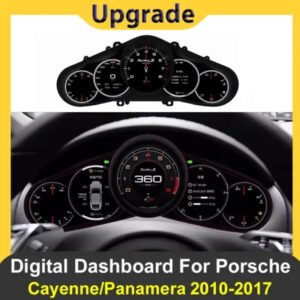 Digital LCD Dashboard Instrument Cluster for Porsche Cayenne, Panamera, Macan, and Boxster 982 - Speedometer Display