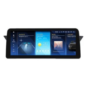 BMW X1 E84 (2009–2015) – CIC / Without Screen 10.25 inch Android Multimedia System | GPS | Wi-Fi | 4G SIM | Bluetooth | A2DP |  Wireless Apple CarPlay & Android Auto | 360° View